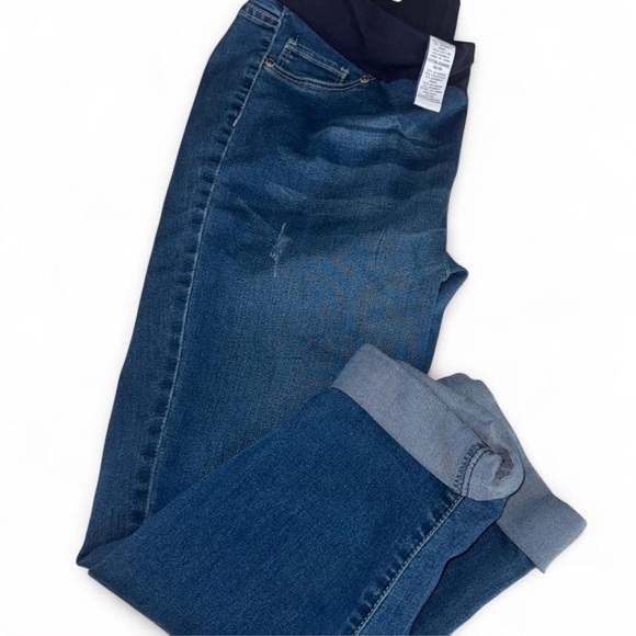 Planet Motherhood Maternity Jeans XL (16/18) Medium Vintage Wash - Picture 3 of 4